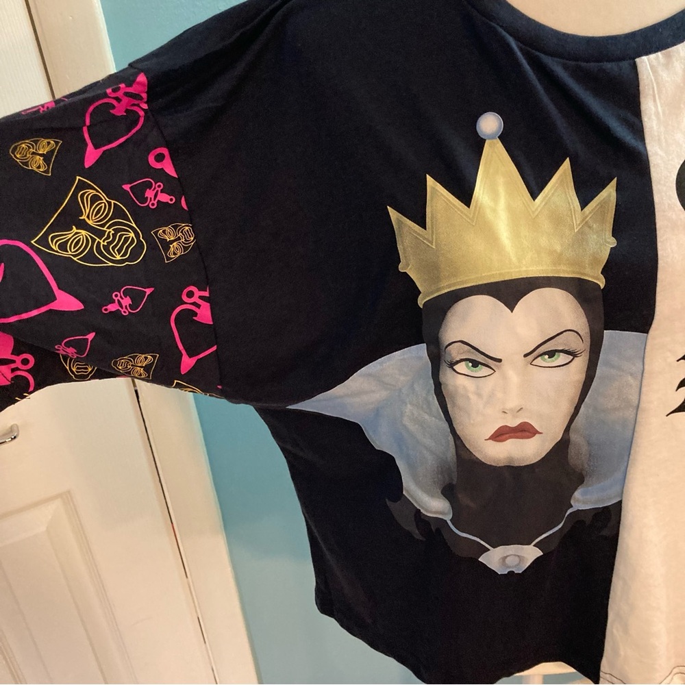 Disney Parks Snow White Evil Queen Grimhilde Shirt Women Size Large - Picture 7 of 13
